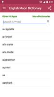 Offline English Maori Dictionary पोस्टर