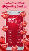 Valentine Week 2018 Greeting Cards الملصق