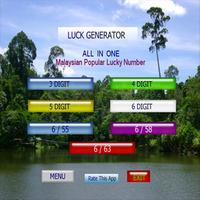 Lucky Number Generator plakat