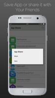 برنامه‌نما App Sharer عکس از صفحه
