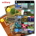 vcDiary Lite- Secure Diary icône