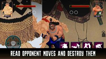 Sumotori Wrestlers Fight-Sumo Wrestling Revolution capture d'écran 2