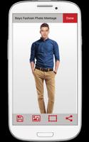 Boys Fashion Photo Montage ảnh chụp màn hình 2