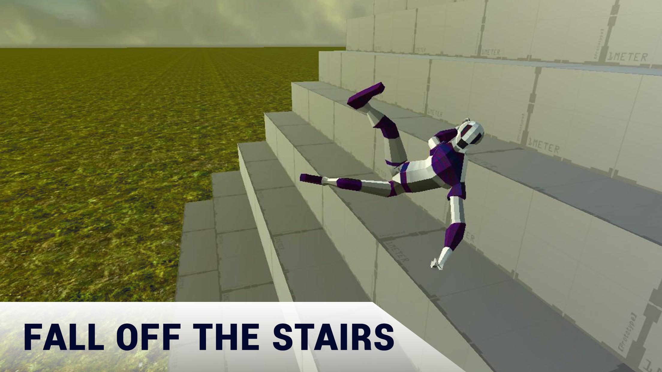 Falling art ragdoll simulator много