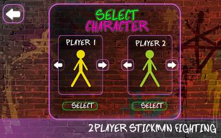 Stickman Street Fighting Battle-Real Epic Warriors screenshot 1