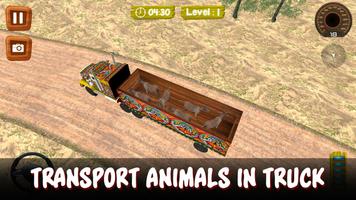 PK Eid ul Adha Animal Transport Truck Simulator 3D capture d'écran 2