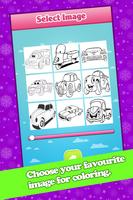 1 Schermata Kids Car Coloring Book & Pages