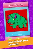 Kids Dino Coloring Book Pages capture d'écran 3
