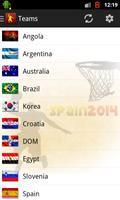 Basket World Cup Spain Fixture скриншот 2