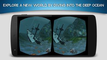 Poster VR Underwater Ocean Aquarium