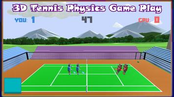 Tennis Physics تصوير الشاشة 1