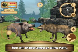 Extreme Wild Boar Simulator 3D تصوير الشاشة 2