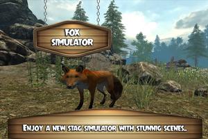 Poster Extreme Wild Fox Simulator 3D