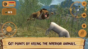 Extreme Wild 3d Lion Simulator ภาพหน้าจอ 1