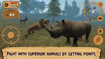 Extreme Wild 3d Lion Simulator скриншот 2