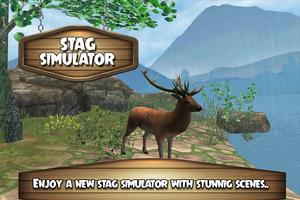 Extreme Wild Stag Simulator 3D Affiche