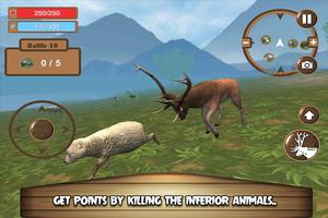 Extreme Wild Stag Simulator 3D capture d'écran 1