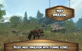Extreme Wild Wolf Simulator 3d 海报