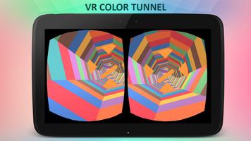 Extreme VR Space Color Tunnel постер