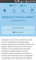 WingGate Travel Mobile Plakat