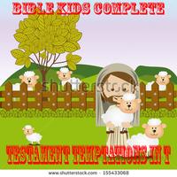 Bible Kids Complete Testament Cartaz