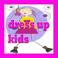 dress up kids poster