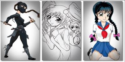 DIY Manga Drawing New Free 截图 1