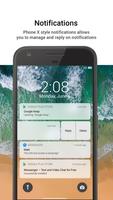 IOS11 Lock Screen - Phone X Locker style скриншот 2