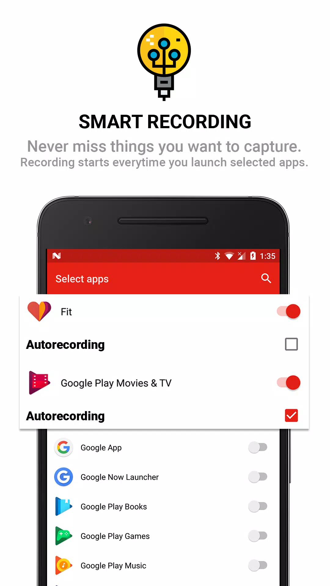 Snap video recorder - Smart screen recorder APK for Android Download