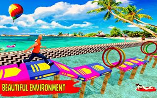 Stuntman Run New Water Game Adventure 3D screenshot 1