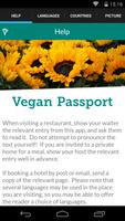 Vegan Passport تصوير الشاشة 1