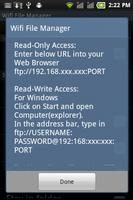 Wifi File Manager Ekran Görüntüsü 1
