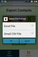 Contacts 2 Excel : Reinvented ảnh chụp màn hình 1