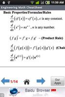 Engineering Math Cheat Sheet capture d'écran 3