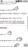 Math Formulae Ultimatum Free تصوير الشاشة 3