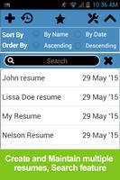 Resume Builder Free screenshot 1