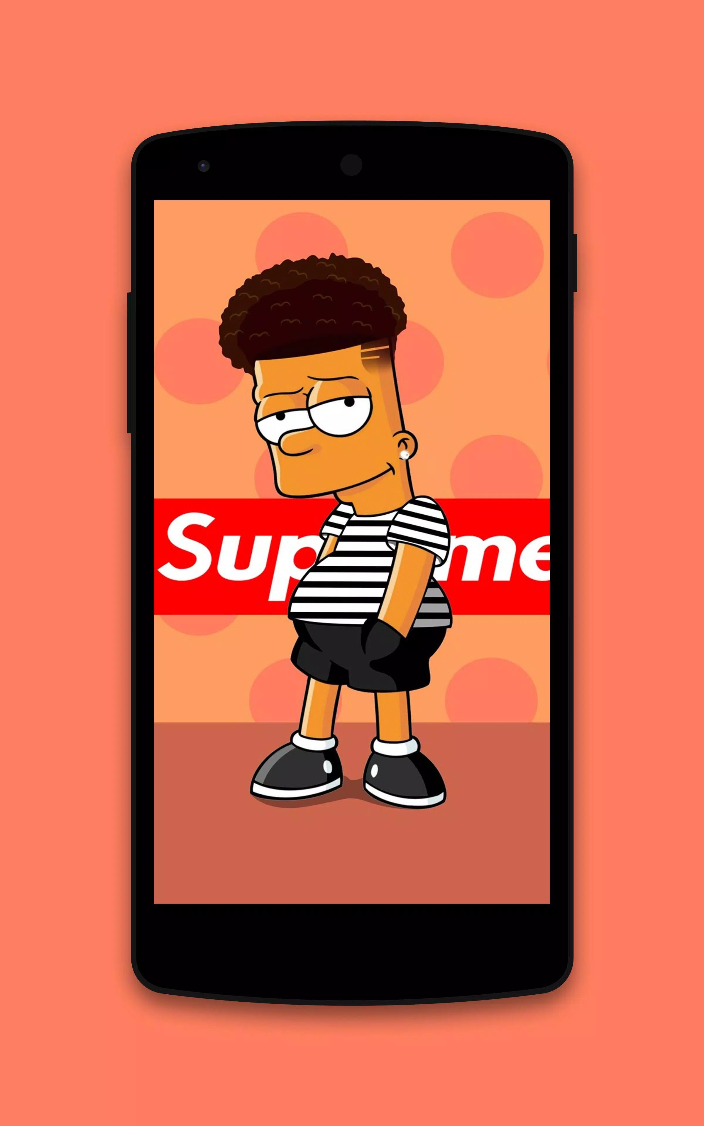 Supreme X Bart Simpson Wallpaper HD for Android - APK Download
