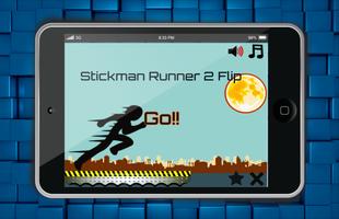 Stickman Runner 2 Flip poster