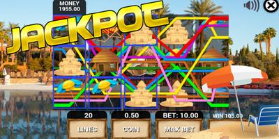 Beach Party Slot Machine - Vegas Casino Club ภาพหน้าจอ 3