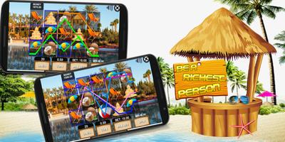 Beach Party Slot Machine - Vegas Casino Club ภาพหน้าจอ 1