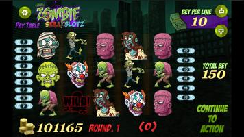 Zombie Skill Slotz captura de pantalla 2