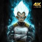 Dragon Fanart Vegeta Super Saiyan Live Wallpaper आइकन