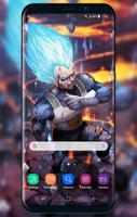 Dragon Fanart Vegeta Super Saiyan Live Wallpaper โปสเตอร์