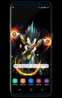 Dragon Fanart Vegeta Super Saiyan Live Wallpaper 截圖 2