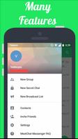 MeetChat Messenger captura de pantalla 1