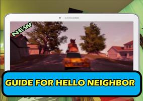 guide for : Hello neighbor Affiche