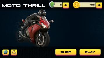 Poster Moto Thrill - Racing Game