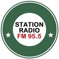 Station Radio 95.5 Mhz poster