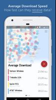 برنامه‌نما LTE Speed Coverage Map عکس از صفحه