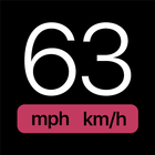 Speedometer GPS Speed and Odometer Zeichen